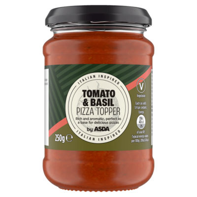 ASDA Tomato & Basil Pizza Sauce Topper