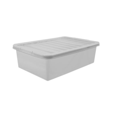 Grey Kids Underbed Storage 32L
