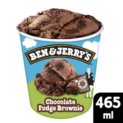 Chocolate Fudge Brownie Ice Cream Tub 465ml thumbnail 2