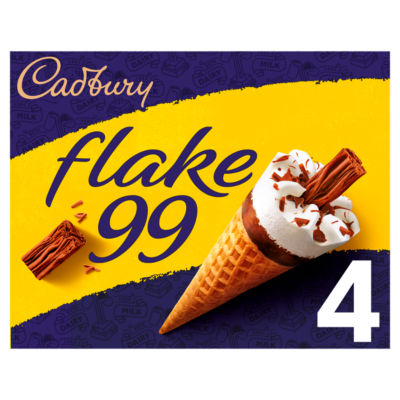 Flake 99 Cones 4 x 125ml (500ml) thumbnail 2