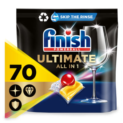 Powerball Quantum Ultimate  Sparkle Dishwasher Tablets, Lemon Scent thumbnail 2