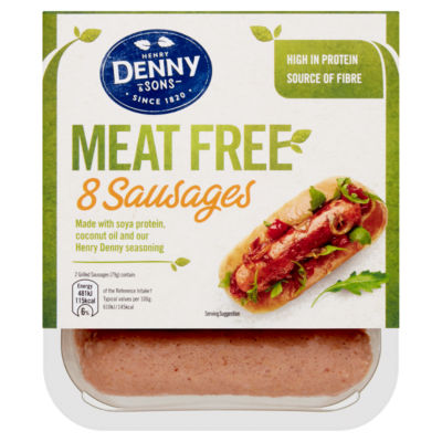 8 Meat Free Sausages