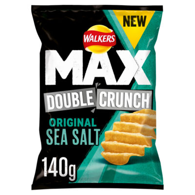 Max Double Crunch Original Sea Salt Sharing Crisps