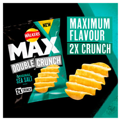Max Double Crunch Original Sea Salt Sharing Crisps thumbnail 3