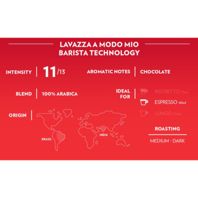A Modo Mio Espresso Passionale 16 Coffee Capsules thumbnail 3