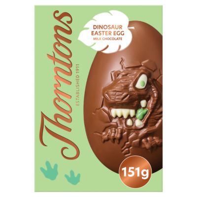 Dinosaur Milk Chocolate Easter Egg 151g thumbnail 2