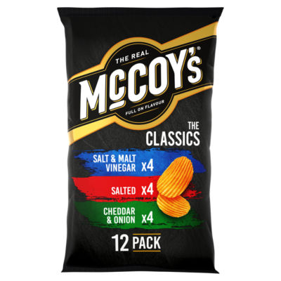 McCoy's Classic Variety Multipack Crisps 12 Pack thumbnail 2