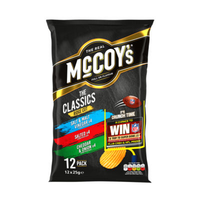 McCoy's Classic Variety Multipack Crisps 12 Pack thumbnail 3