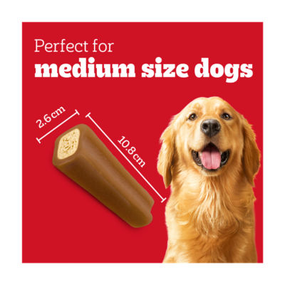 JUMBONE Medium Dog Treats Chicken and Lamb 2 Chews thumbnail 4