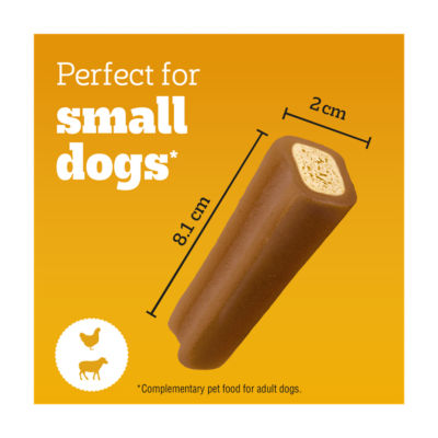 ® JUMBONE Small Dog Treats Chicken and Lamb 4 Chews thumbnail 4