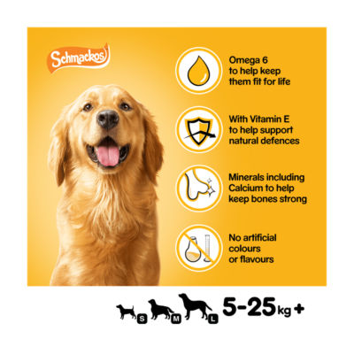 SCHMACKOS Poultry Dog Treats 20 Strips thumbnail 3