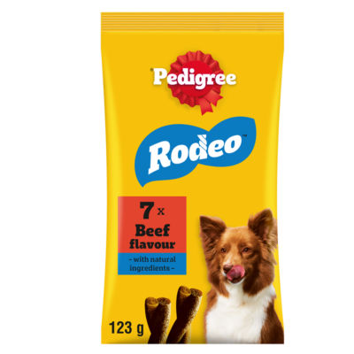 RODEO Beef Dog Treats 7 Sticks