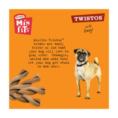 Twistos Dog Treats with Beef 105g thumbnail 3