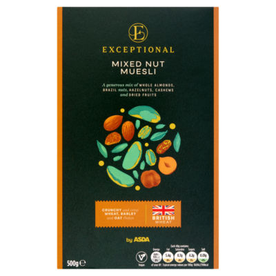 Exceptional by  Mixed Nut Muesli 500g thumbnail 2