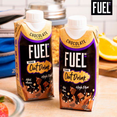 Chocolate High Fibre Vegan Oat Drink 330ml thumbnail 4