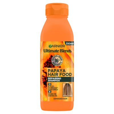 Ultimate Blends Repairing Hair Food Papaya Shampoo For Damaged Hair 350ml thumbnail 2