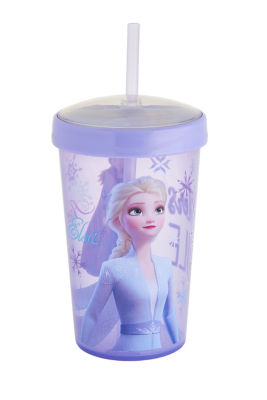 Frozen II Sisters Lenticular Straw Tumbler