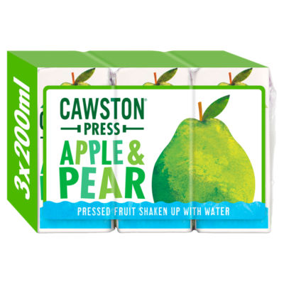 Press Apple & Pear Kids Juice Drink 3x200ml thumbnail 2