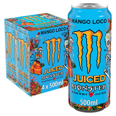 Energy Drink Mango Loco 4 x 500ml thumbnail 2