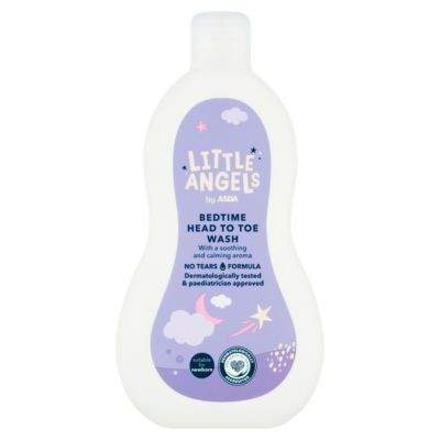 LITTLE ANGELS by ASDA Bedtime Head to Toe Wash 500ml