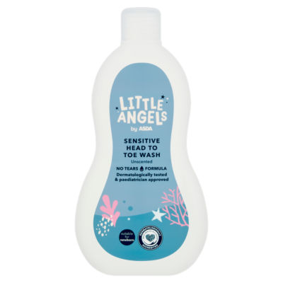 by  Unscented Sensitive Head to Toe Wash 500ml thumbnail 2