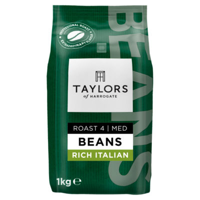 Rich Italian Beans Roast Coffee 1kg thumbnail 2