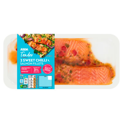 Tender 2 Sweet Chilli Salmon Fillets 255g thumbnail 2