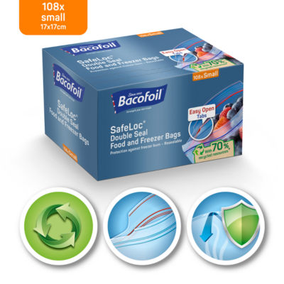 Â® SafeLocÂ® Double Seal Food and Freezer Bags Small x 216 bags thumbnail 3
