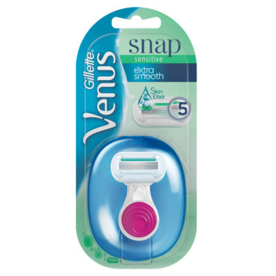 Snap Extra Smooth Sensitive Women's On-the-go Razor thumbnail 2