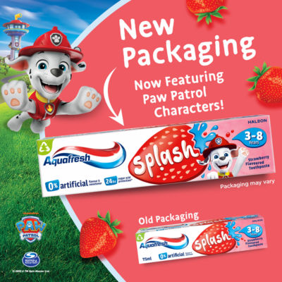 Paw Patrol Kids Splash Toothpaste 3-8 Years, 75ml thumbnail 3