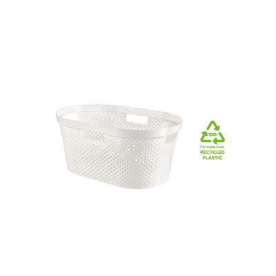 Infinity Laundry Basket White thumbnail 2