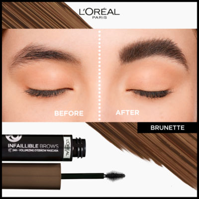 L'Oreal Paris Infallible Brows 24H Brow Mascara- 3.0 Brunette thumbnail 4