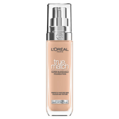 L'Oreal Paris Foundation True Match Liquid Foundation 4.5N True Beige, HA Acid & SPF 16 30ml thumbnail 2