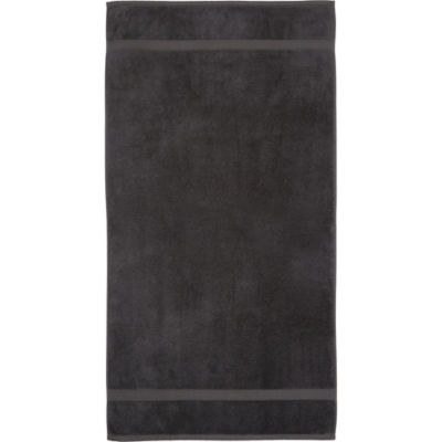 Medium Dark Grey Super Soft Cotton Bath Towel thumbnail 3