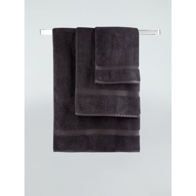 Large Dark Grey Super Soft Cotton Bath Sheet
