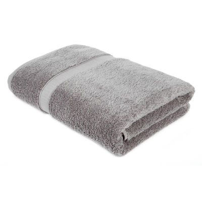 Medium Steel Super Soft Cotton Bath Towel thumbnail 2