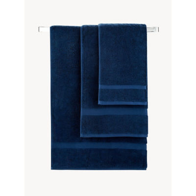 Large Blue Super Soft Cotton Bath Sheet thumbnail 2