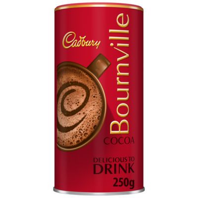 Bournville Dark Chocolate Cocoa Powder Tin 250g thumbnail 2