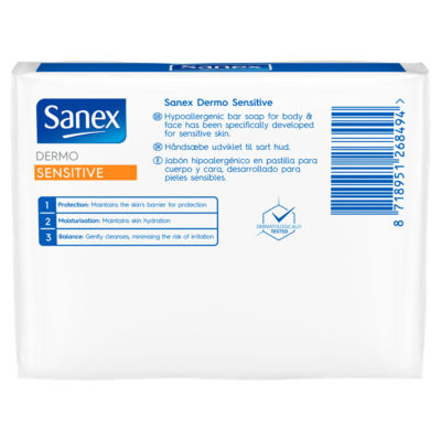 Sensitive Skin Bar Soap 90g x2 thumbnail 3