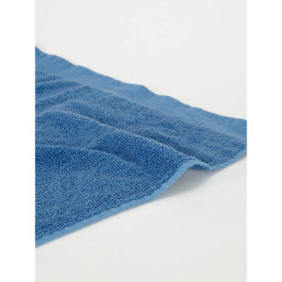 Small Atlantic Blue Cotton Hand Towel thumbnail 3
