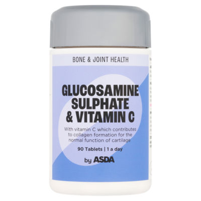 Bone & Joint Health Glucosamine Sulphate & Vitamin C 90 Tablets thumbnail 2