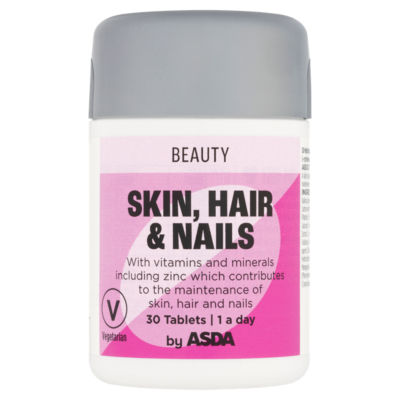 ASDA Skin, Hair & Nails Beauty  Tablets