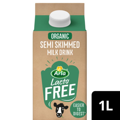 LactoFREE Organic Semi Skimmed Milk Drink 1L thumbnail 2