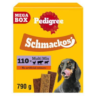 PEDIGREE SCHMACKOS Multi Mix Dog Treats Beef Poultry Lamb 110 Strips thumbnail 2