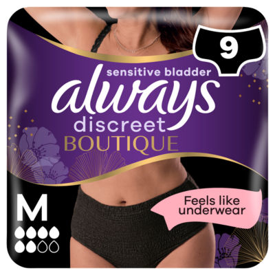 Boutique Black Incontinence Pants x9 thumbnail 2