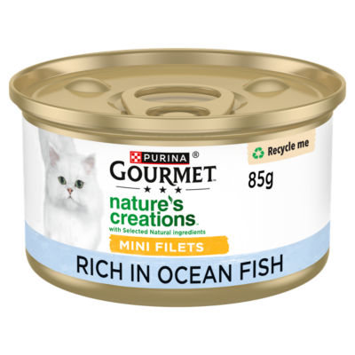 Nature's Creations Ocean Fish Wet Cat Food 85g thumbnail 2
