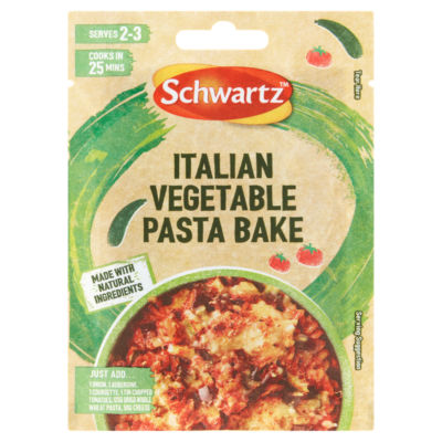 Italian Vegetable Pasta Bake Recipe Mix 20g
