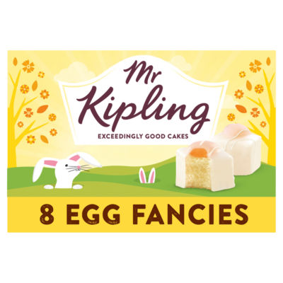 Egg French Fancies Easter Cakes 8 Pack thumbnail 2