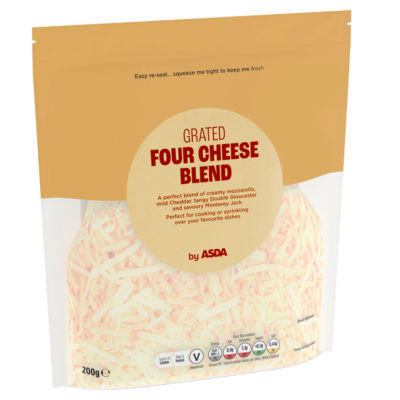 Grated Four Cheese Blend 200g thumbnail 2