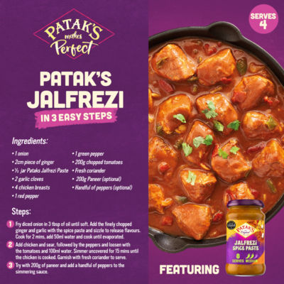 Jalfrezi Curry Spice Paste 283g thumbnail 3
